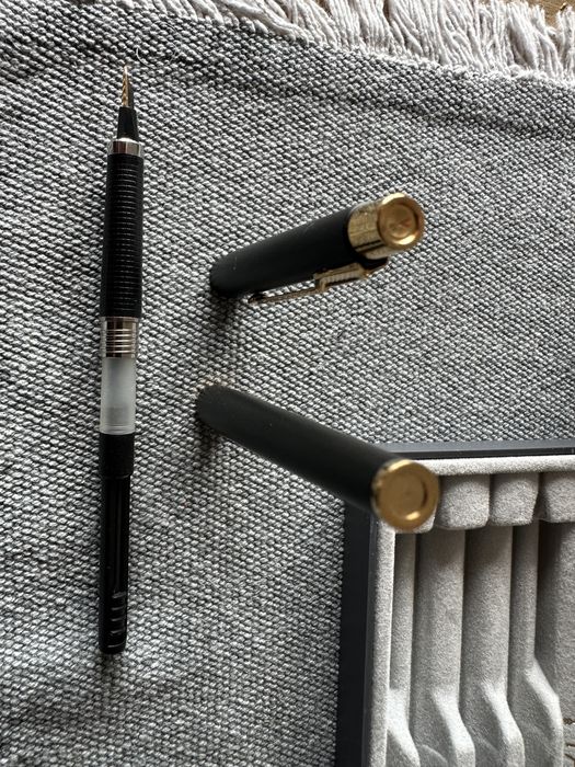 Set Parker 180 Black Matte GT Stilou Creion mecanic