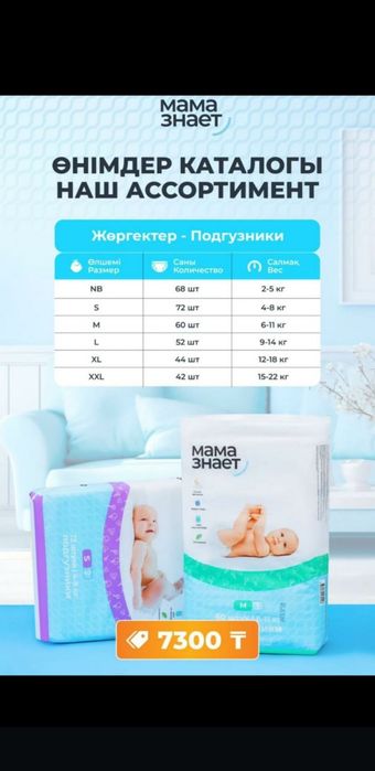 Подгузники Мама знает