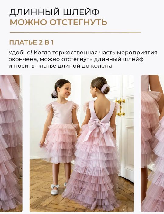Платье для девочек