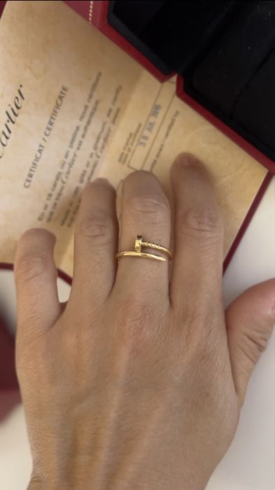 Кольцо Cartier Juste un clou, оригинал