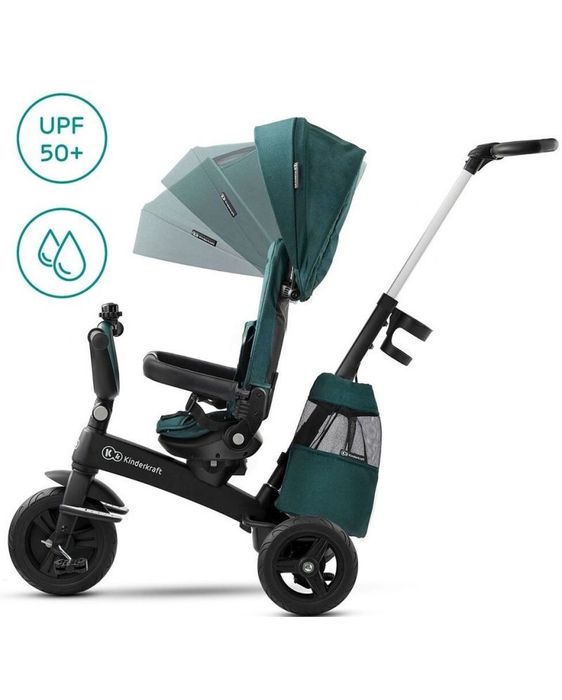 Триколка KinderKraft  Easytwist, зелена