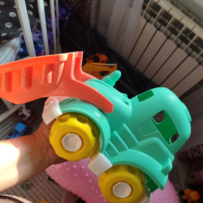 Машинки детские кран, экскаватор