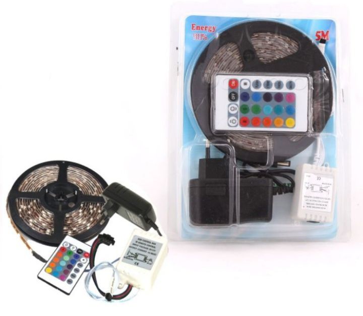 LED лента 5 метра, Многоцветна