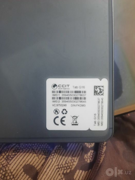 CCIT Tab G16 planshet