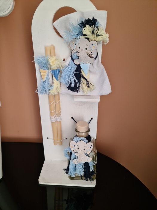 Сет или комплект за Кръщене,произведен в Гърция.