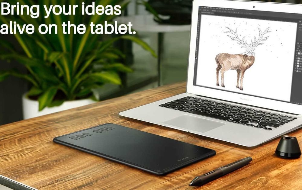 Графичен таблет HUION Inspiroy H640P
