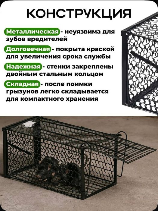 Крысолова мышеловка гуманная