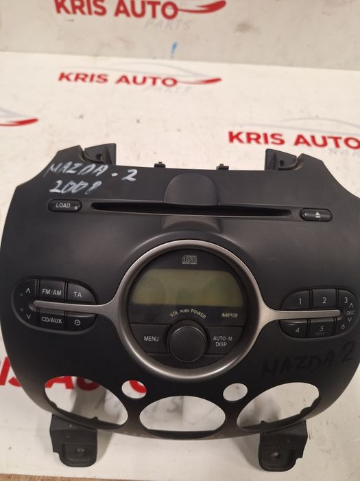 CD - Radio - Aux -  music - player Mazda 2/ Сд-радио музика Мазда 2