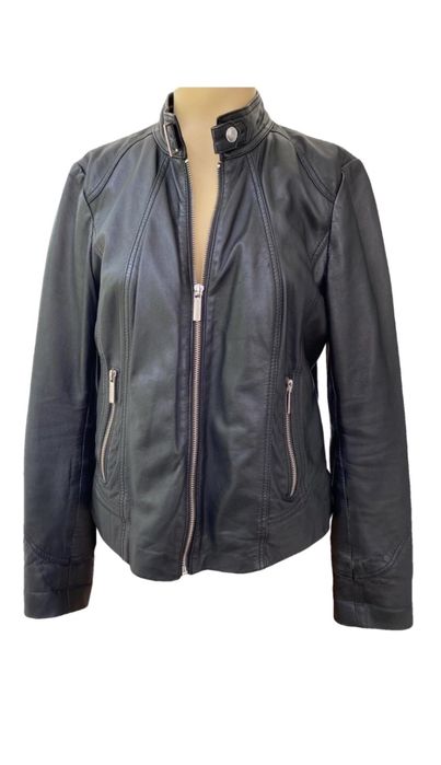 Яке от естествена кожа