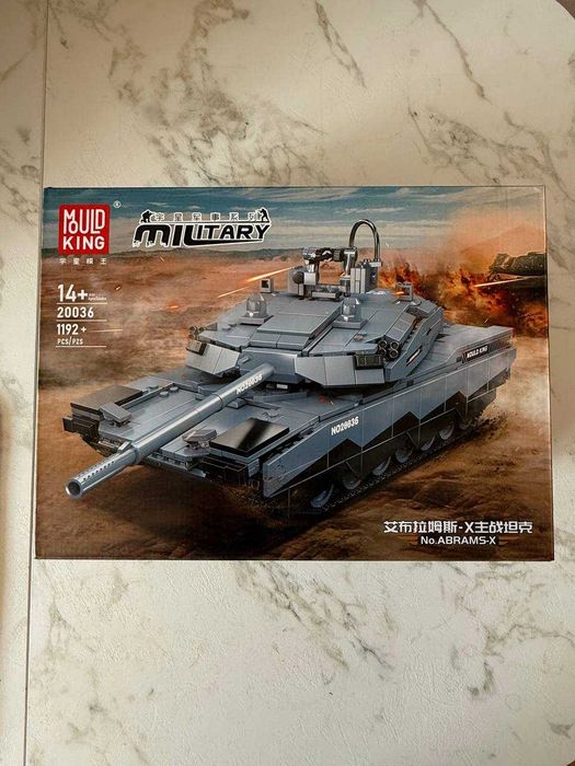 Радиоуправляемый конструктор MOULD KING «Танк Abrams X» (1192 детали)