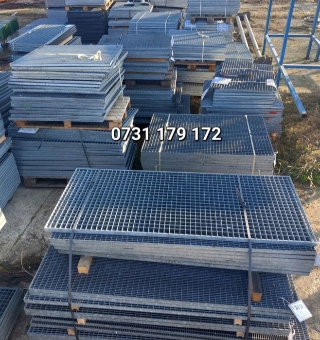 Grătare zincate galvanizat