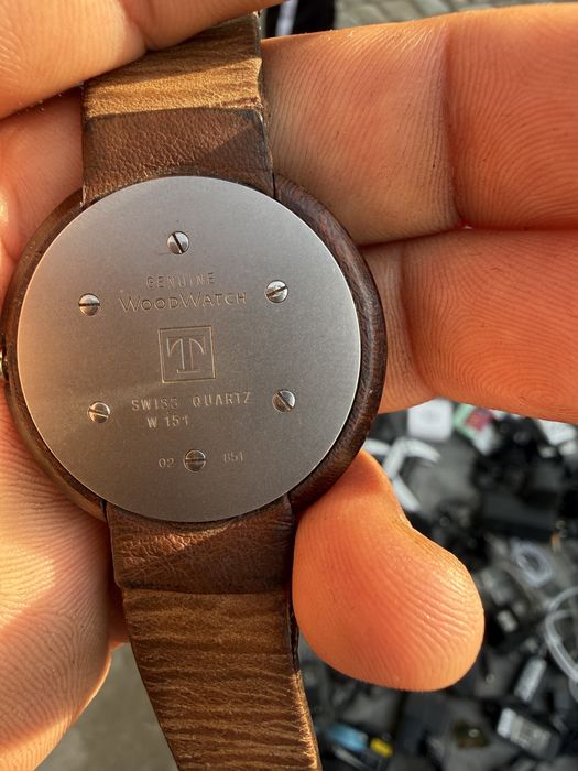 Tissot woodwatch genuine swiss made impecabil