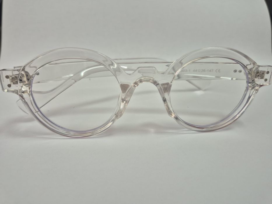 Rame ochelari de vedere rotunzi transparente