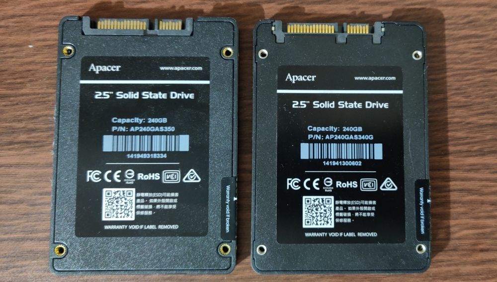 Жесткий диск HDD и SSD