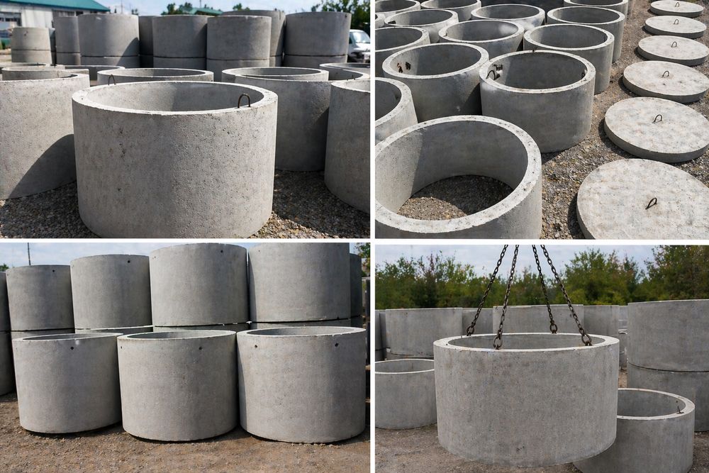 Кольца ЖБИ с установкой | Быстро и под ключ