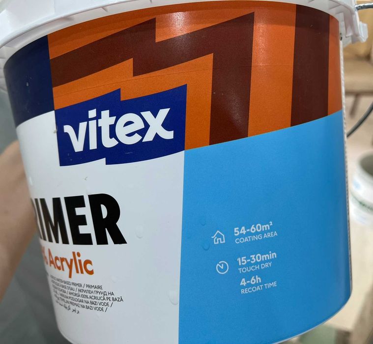 грунд Vitex primer 100% acrylic 3л