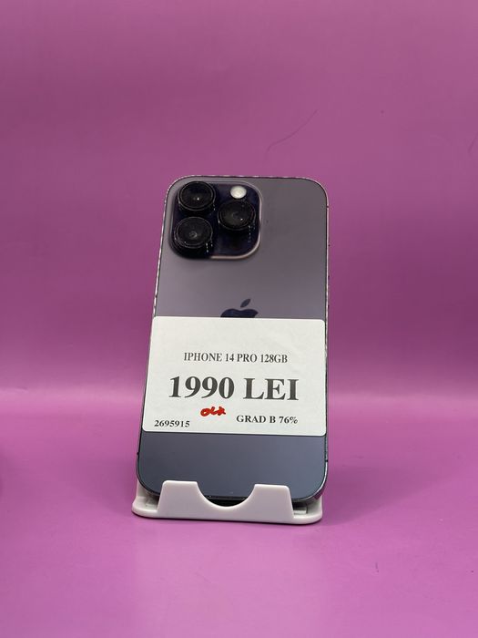 Iphone 14 Pro 128Gb 76% •Matei Amanet Crangasi 20•26959