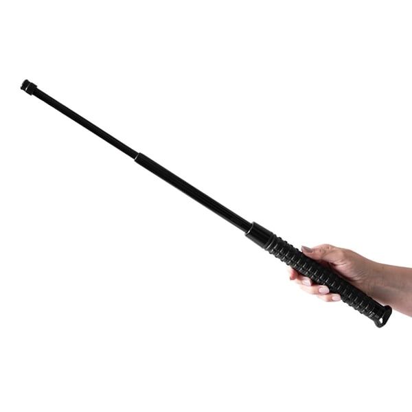 Baston telescopic profesional, Easy Lock ,toc rotativ, 61 cm, negru
