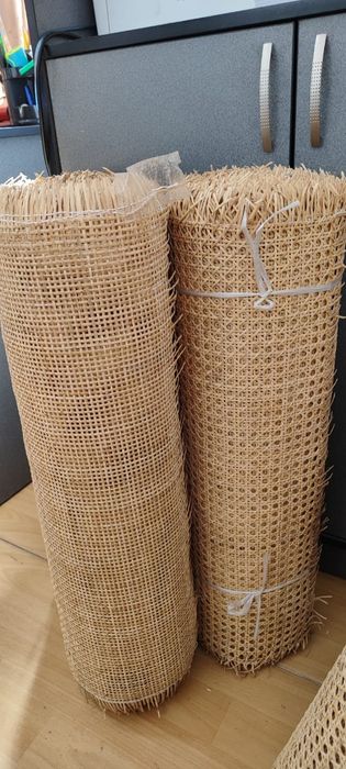 Ротанг плетёный натуральный, ротанговое полотно ширина 60см