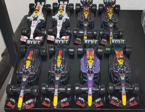 Machete Bburago 1/43, DOAR set, McLaren, Red Bull, Verstappen, Norris