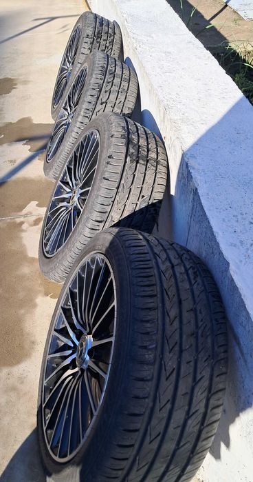Джанти AMG 17 цола с гуми  225/45/17