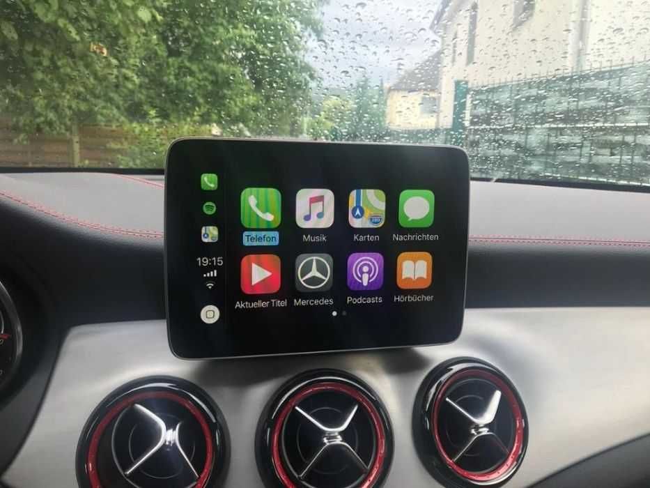 Apple CarPlay Android Auto Mercedes Benz C-Class W205 si GLC X253