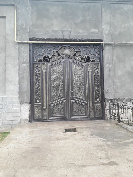 Варота решотки навес