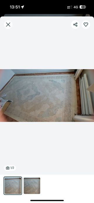 Килем сатылады  размер 3/5