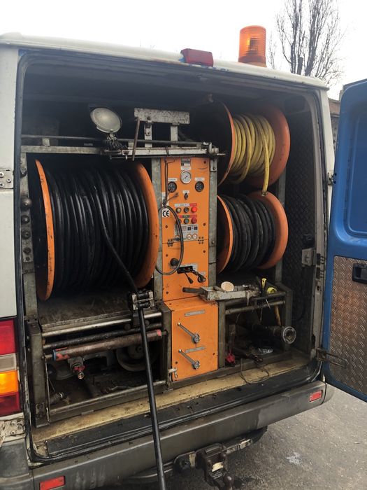 Desfundare Canalizare. Camera video pentru conducte de canalizare etc.