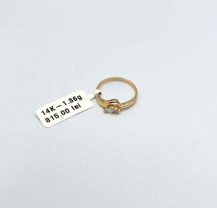 Bijuteria Royal inel din aur 14k 1.36 gr