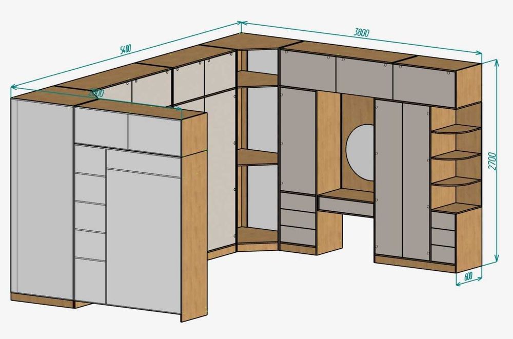 Bazisda mebel chizmasi xizmati