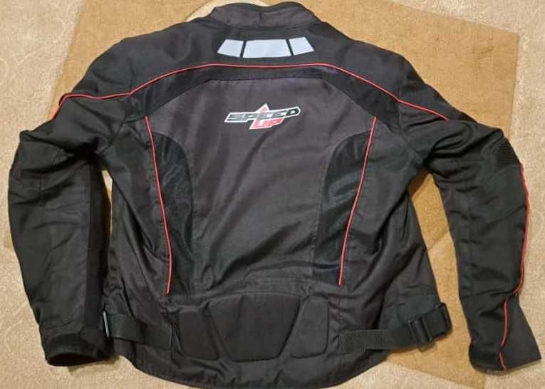 Geaca XL si pantaloni L moto SpeedUp la jumatate de pret mesada ploaie