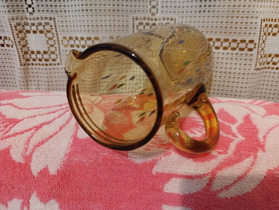 Графин , кувшин ( Богемия )