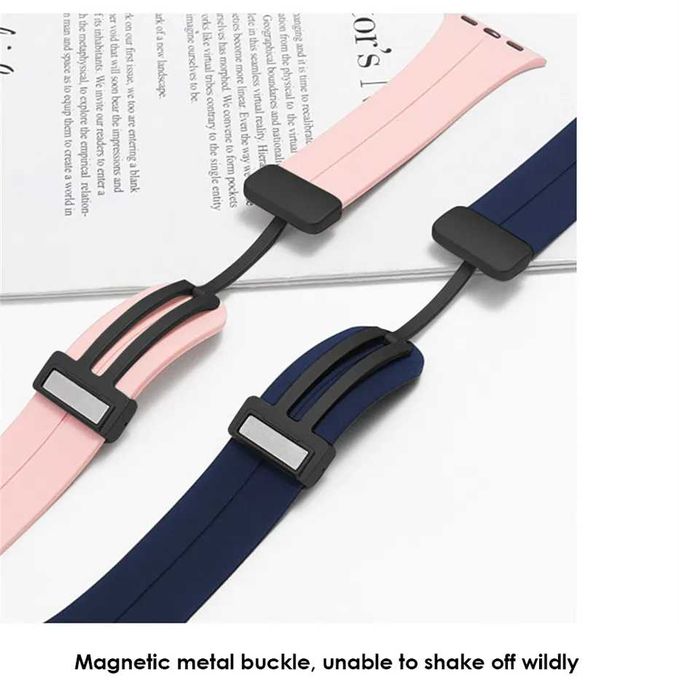 Силиконова каишка с магнитна закопчалка за Samsung/Huawei/Amazfit и др