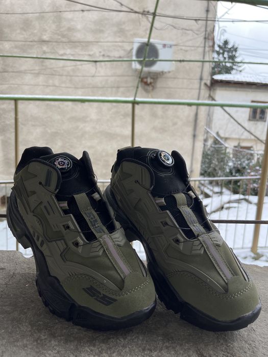 Мъжки маслено зелени маратонки