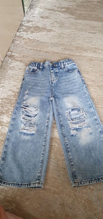 Blugi moderni pentru fetițe 3-5 ani