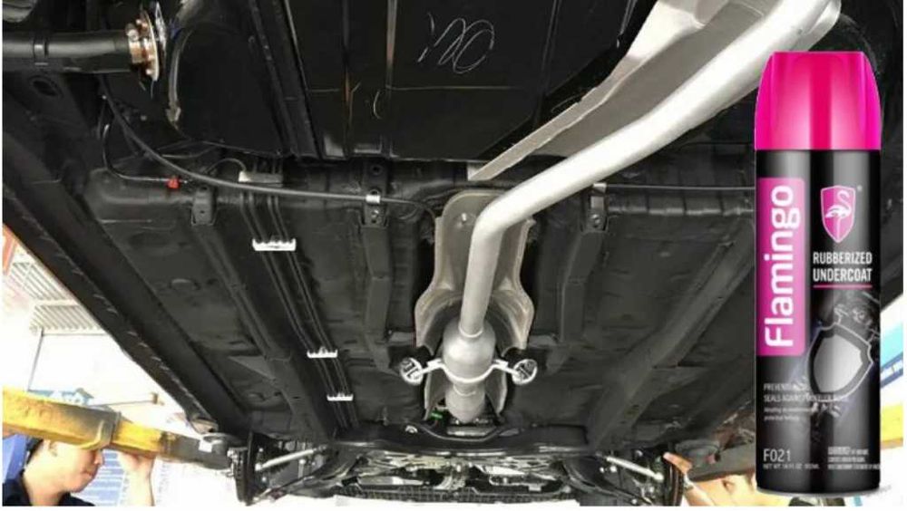 Спрей подова защита/гумено покритие черен - 500 ml.