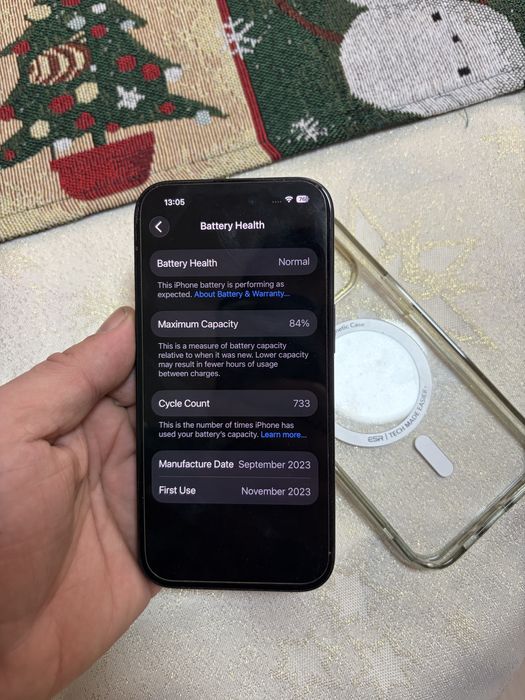 Vand Iphone 15 Black