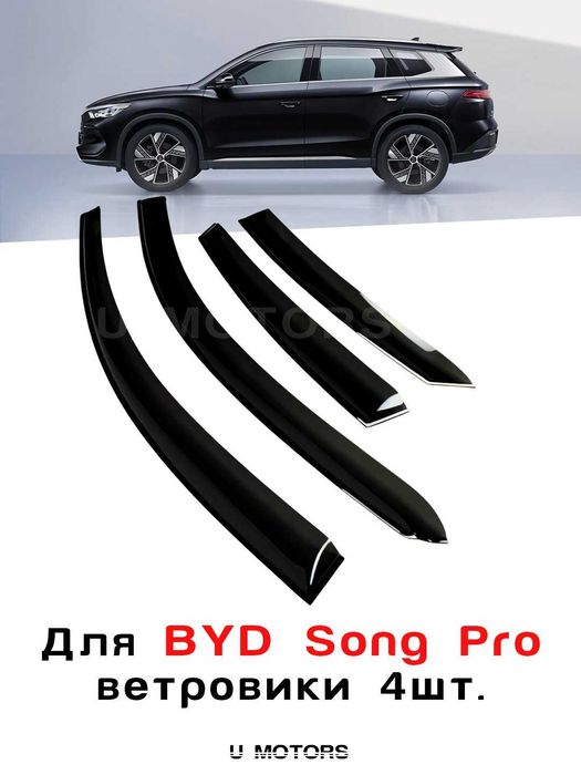 Yon oyna deflektorlari, BYD, Leapmotor, Kia shamol vetroviklari