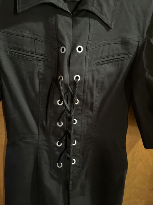 Черна рокля Alberta Ferretti