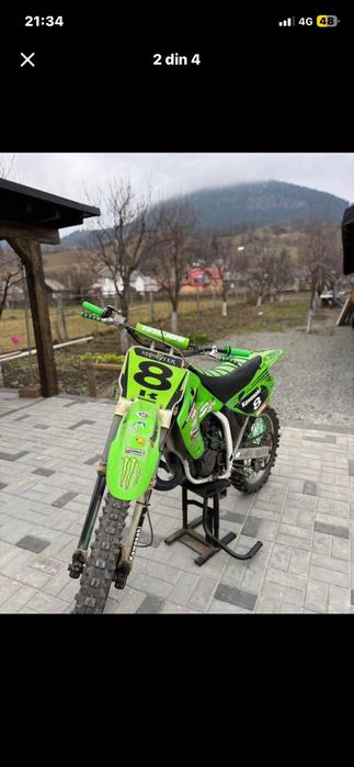 Cross Kawasaki Kx 125 2t power walw