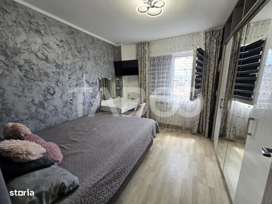 Apartament 3 camere mobilat 2 bai balcon pivnita Mihai Viteazul Sibiu
