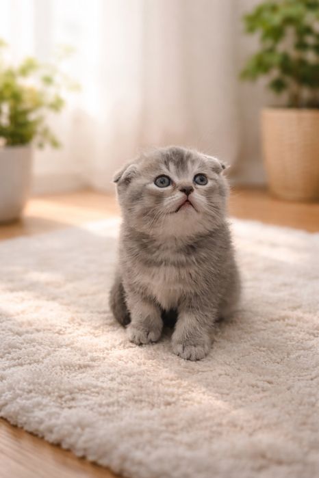 Котята скоттиш фолд страйт