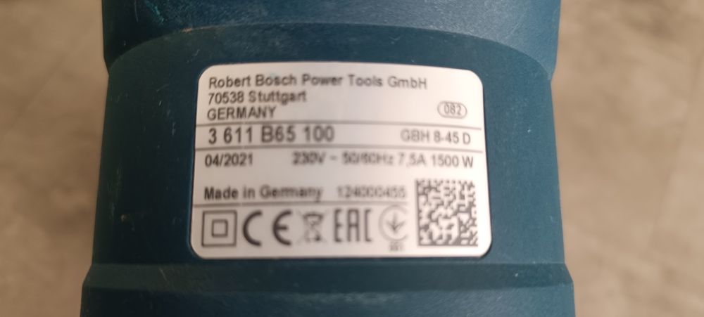 Перфоратор Bosh 8*45 SDS MAX