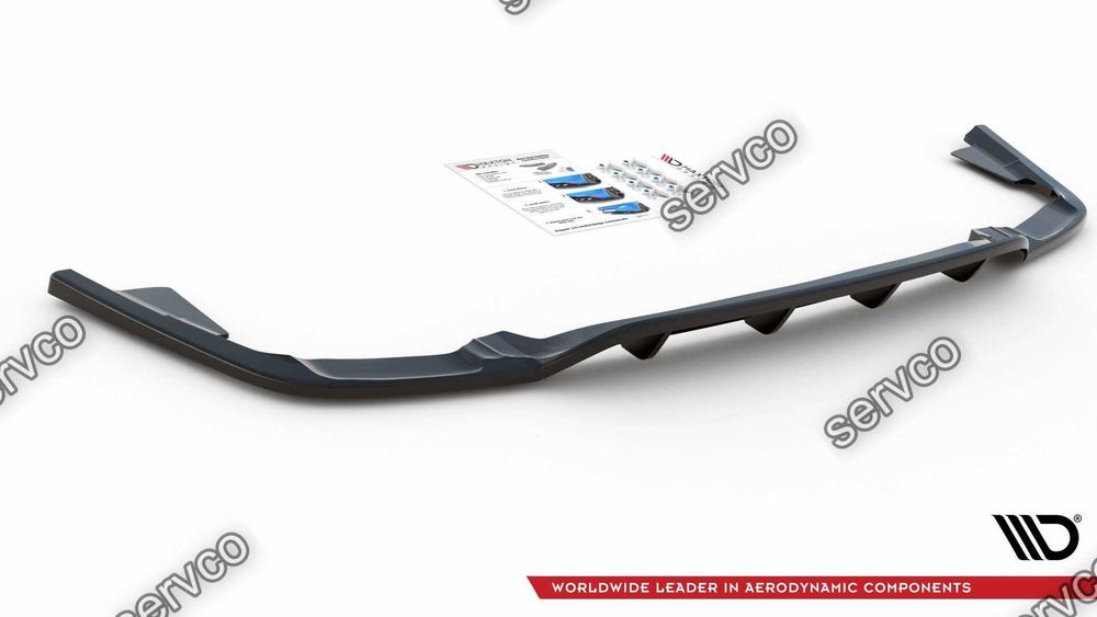 Prelungire bara spate Volvo XC60 Mk2 R-Design 2017- v1 - Maxton Design