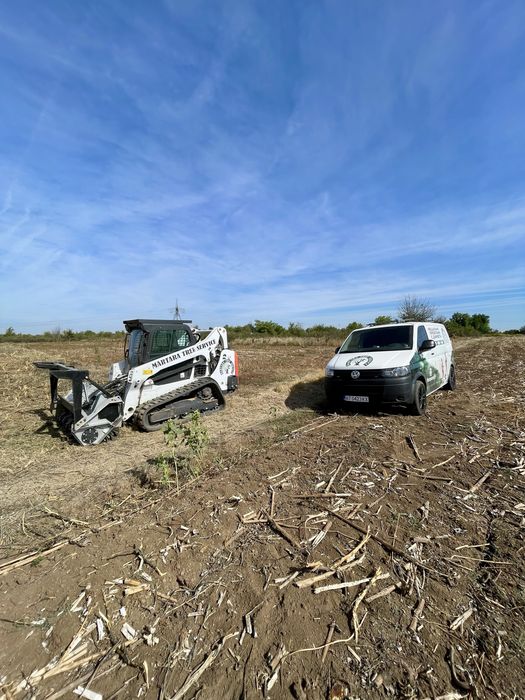Шредер, дробилка, мулчер, почистване дворове, камари с клони и други