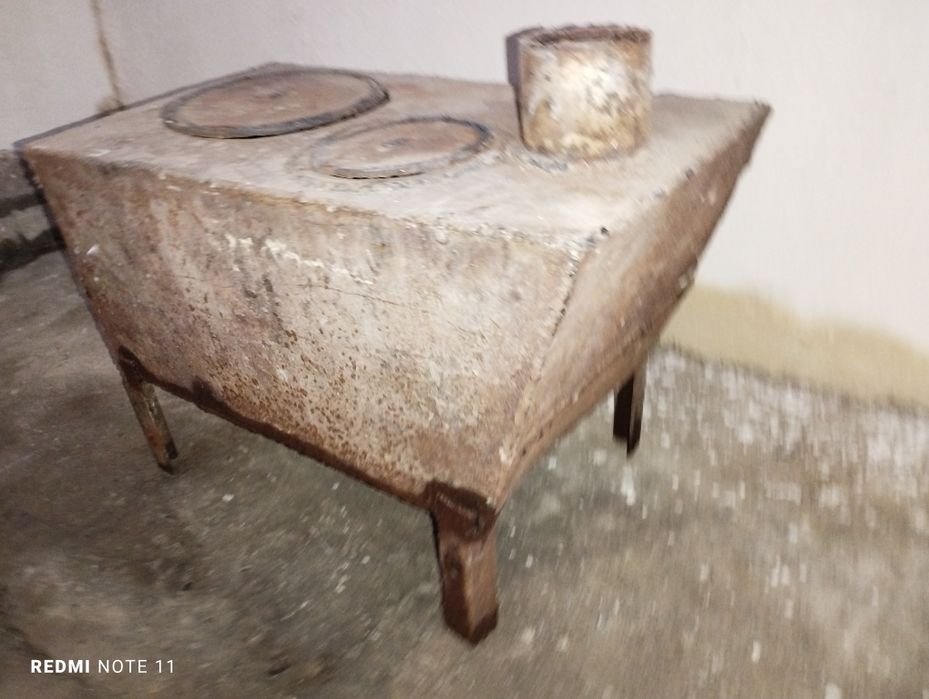 Темир утин печка 5 лик калинликдаги холати янги хали ишлатилмаган