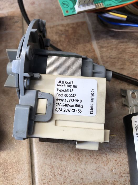 Motor si placa de baza masina spălat electrolux