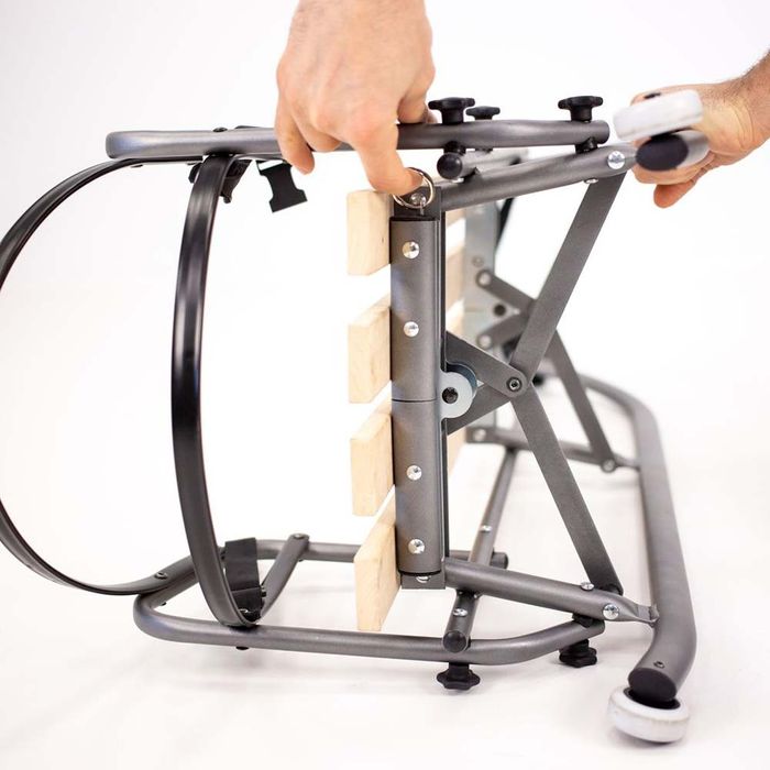 Сгъваема детска шейна със зимен чувал