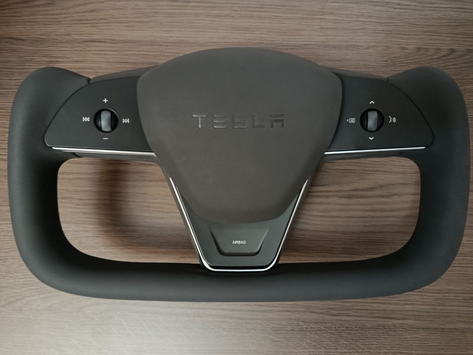 Volan Tesla model S tip yoke cu airbag
